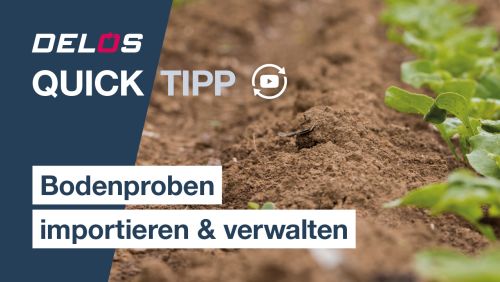 Nachaufnahme von gutem Boden